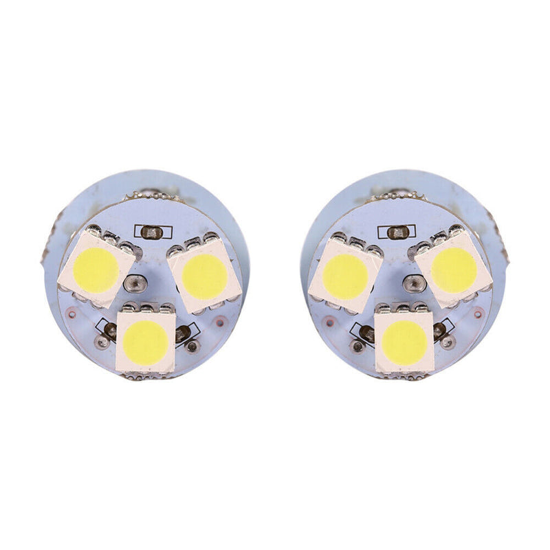 White 12V Lamp Bulb Turn Signal BA15S R5W 1156 Car Tail Light 5050 8SMD LED