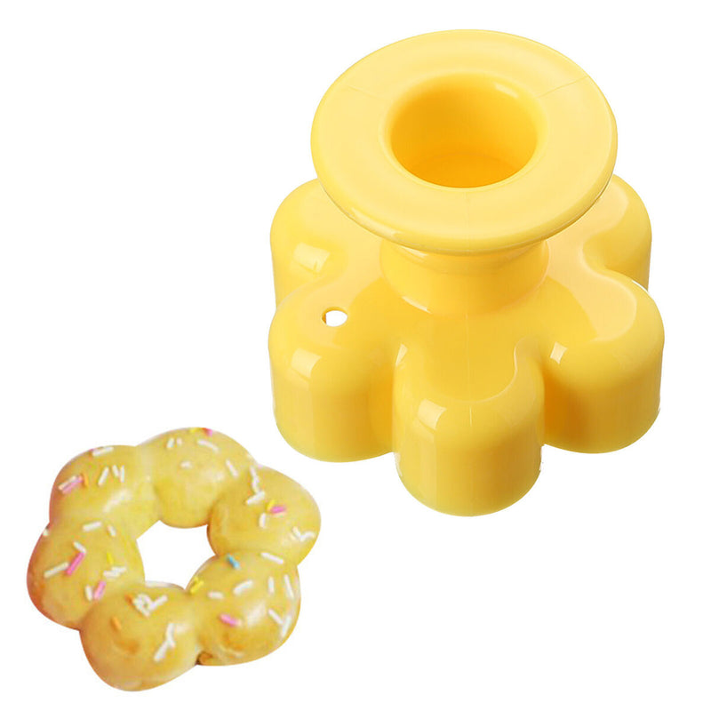 #A Cute Large Doughnut Mold Reusable Donut Molds Non-slip Kitchen Bakeware Suppl