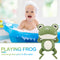Baby Bath Clockwork Wind-up Toys Kids Water Pool Toys Swim Frog (Green)