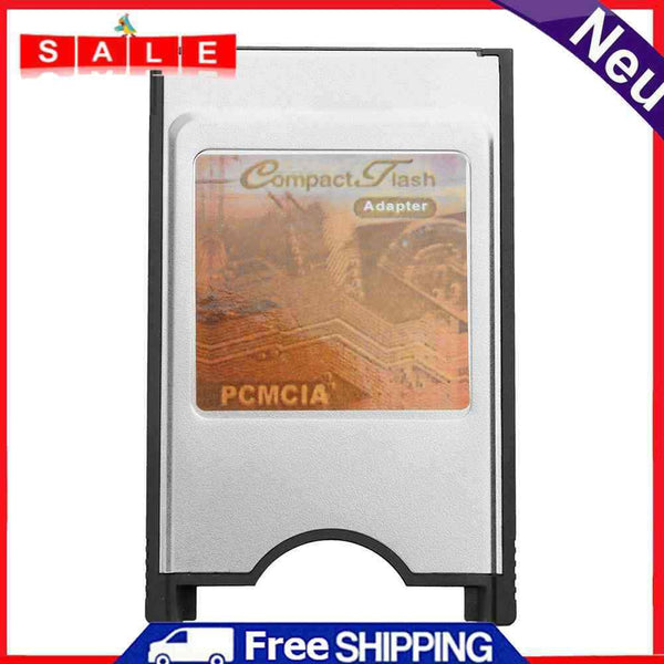 prettygood7 High Speed PCMCIA Compact Flash 16Bit CF Card Reader Adapter for LA