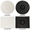 Durable Non-Slip Tableware Protector Sink Strainer Rubber Sink Mat Drain Mats