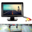 LCD 4.3" Car Monitor Parking Backup Camera Desktop High-definition Display