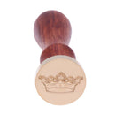 Crown Pattern DIY Retro Wood Stamp Customs Insurance Sealing Wax Seal(T15)