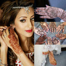 Temporary Tattoo White Body Art Paint Ink For Women Herbal Henna Cones H0M0