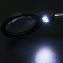 Desktop Magnifier Welding Magnifying Glass LED Holder Soldering Repair Tool