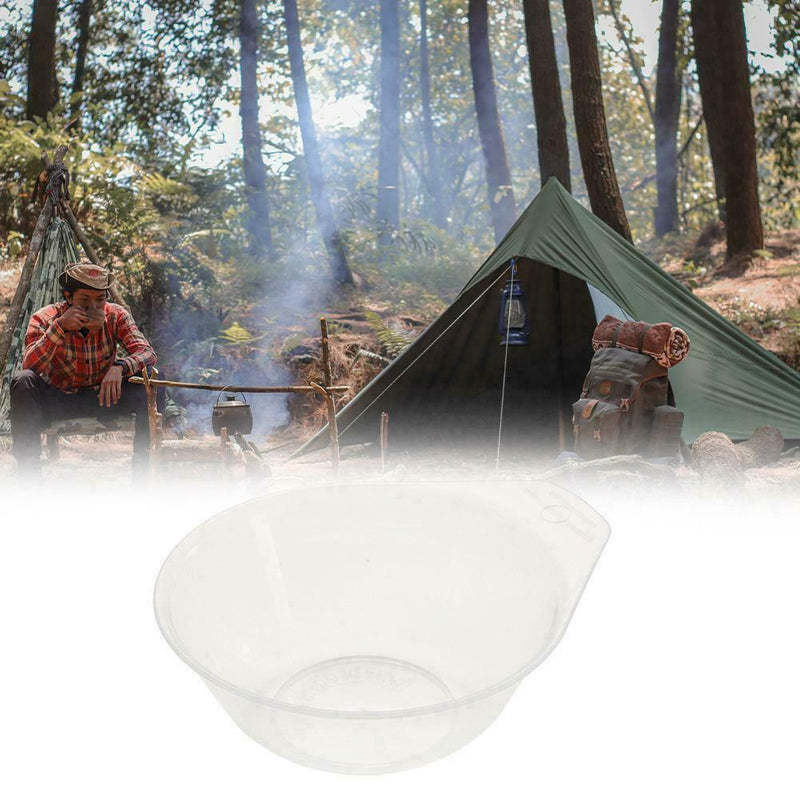 1* Outdoor Camping Cookware Plastic Bowl Hiking Picnic Cooking V7B4