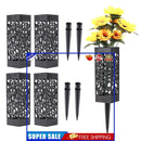 Grave Vase - Memorial Cemetery Flower Holder for Grave Flower Marker (4pcs)