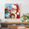#A 5D DIY Diamond Painting Santa Claus Kits Full Round Drill Wall Decor Art Craf