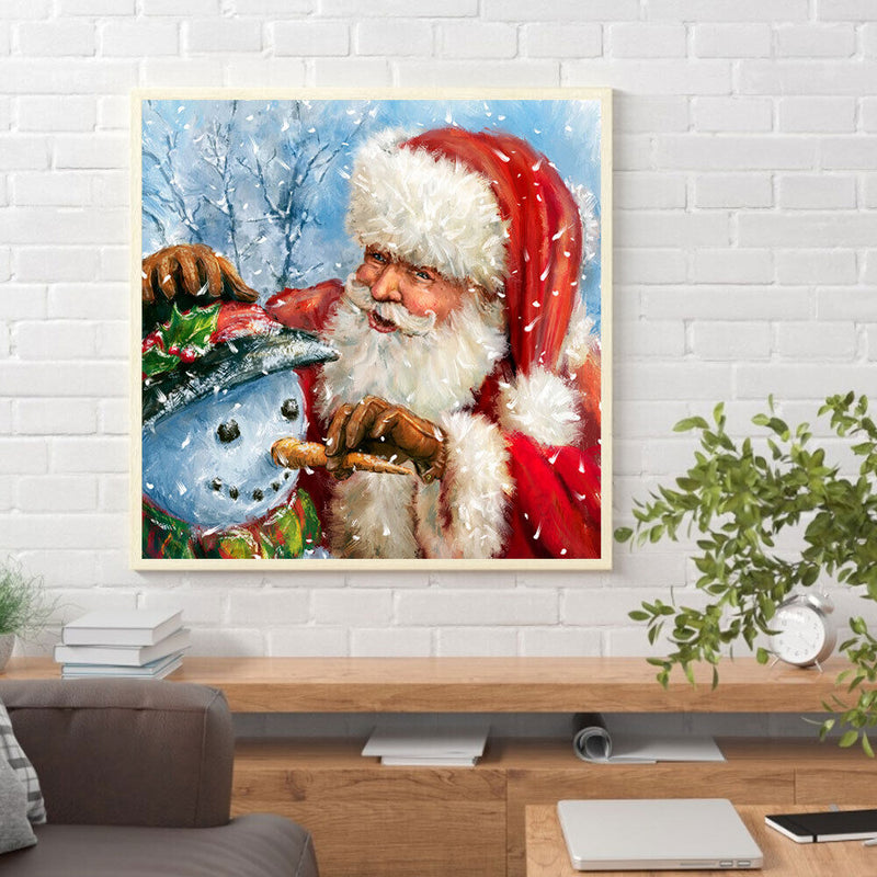 #A 5D DIY Diamond Painting Santa Claus Kits Full Round Drill Wall Decor Art Craf