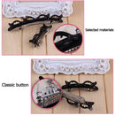 Clip Twist Barrettes Doul Layer Hair Clips Double Bangs Hairstyle Hairpin