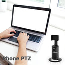 360 Rotation Face Tracking Tripod Phone Holder Live Video Gimbal (Black)