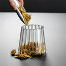 Bamboo Lid Preservation Food Storage Bottle Jar Can Borosilicate Glass