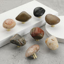 Base Furniture Hardware Stone Handles Drawer Pulls Drawer Knobs Door Handle