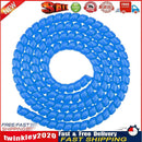 Electric Scooter Brake Pipe Protector Spiral Winding Wire for M365 (Blue) Newly