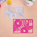 Mom DIY Scrapbooking Embossing Cutting Dies Stencils Craft Album Card Gift-