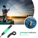 JY-SW-18 Fishing Bite Alarms Hangers Swingers Indicators Tackle (Green) Newly