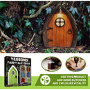 Window Home Courtyard T ree Decor Mini Dwarfs Fairy Tale Door Garden Decoration