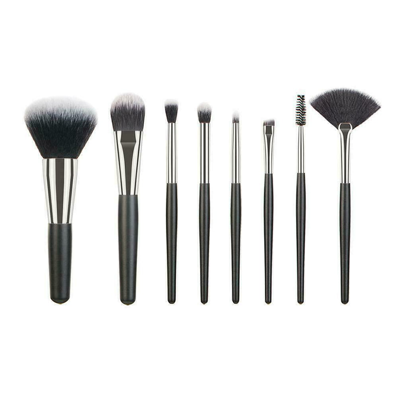 8Pcs Makeup Brushes Tool Set Cosmetic Powder Eye Shadow Foundation U Liner L6R8
