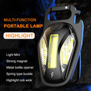 Powerful Mini LED Flashlight Rechargeable Portable Pocket Keychain Lamp Outdoor
