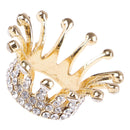 Rhinestones Crown Nail Art Brush Holder Manicure Painting Pens Displayer Stan