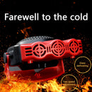 12V 150W Car Vehicle Electric Heater Automobile Defroster Demister (Red) Newly