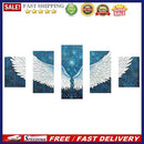 5 Panels Diamond Painting DIY Full Round Drill Mosaic Picture Home Decoration