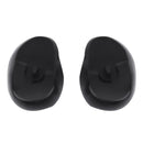 1 Pair Salon Hair Dye Silicone Ear Cover Barber Shop Anti Staining(Black) Newly