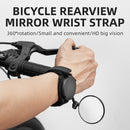 Safety Handlebar Rear Reflector 360 Degree Rotating MTB Bike Rearview Mirrors