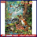 Painting By Numbers Kit DIY Animal World Hand Painted Canvas Oil Art Pictur