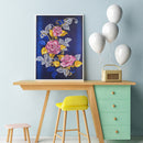 5D DIY Partial Special Shaped Drill Diamond Painting Flower Mosaic Art Craft Kit