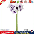 10pcs Calla Bridal Wedding Bouquet  Latex Real Feeling Flower Purple  Newly