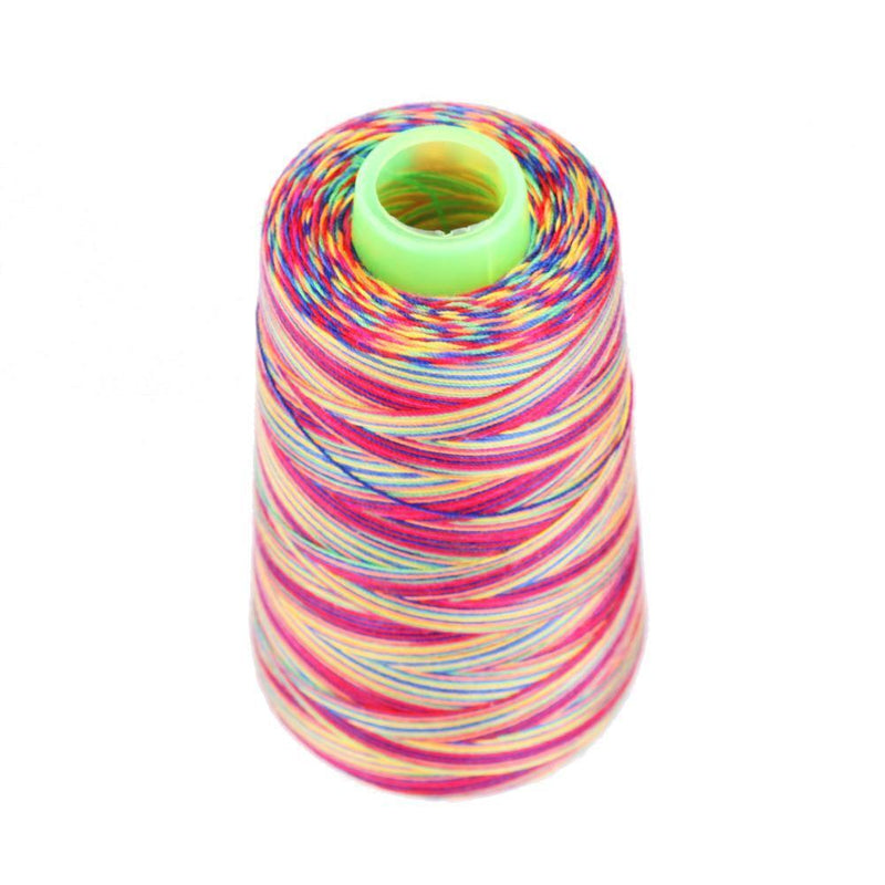 Rainbow Cross Stitch Sewing Threads Textile Yarn Woven Embroidery Line(A) Newly