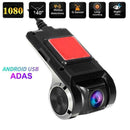 Full 1080p Usb Car Dvr Dash Cam Camera Video Driving Recorder For Android E6B4