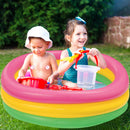 Inflatable Swimming Ring Thickened PVC Pool Floats Water Circle Beach Party Toys