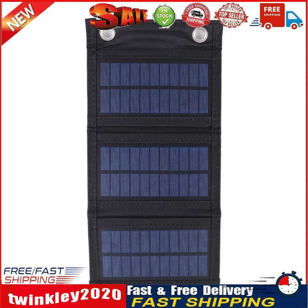Foldable Solar Panel USB 3-Fold Solar Cell for Mobile Phone/3V-5V Battery Newly
