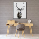 Painting By Numbers Kit DIY Deer Hand Painted Canvas Oil Wall Art Picture Cra