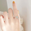 Foam Glass Glaze Fashion Open Rings Pker Fish Foam Ring Net Red Tail Ring