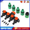 Hose Splitters Irrigation Adapter 4-way Water Hose Connectors for Gardening