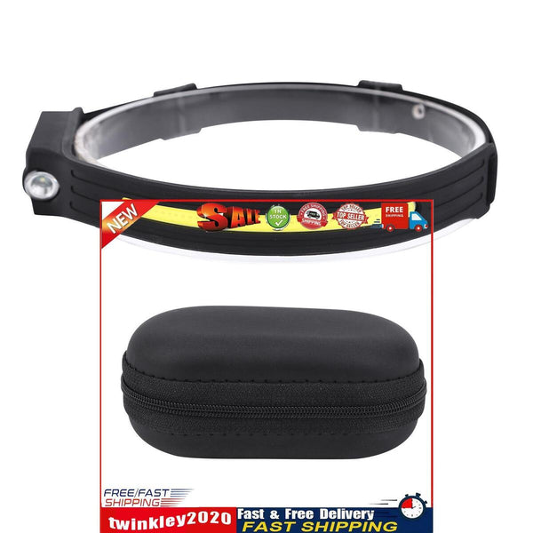 LED Headlamp Waterproof Wide Beam Headlight with Motion Sensor (1 Pack) Newly