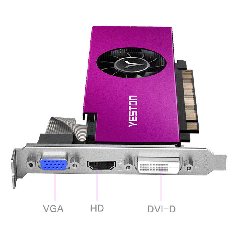 Yeston Graphics Card 6000mhz Video Card Support Vga Hdmi-compatible Dvi-d O