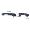 With Key Lock Outside Door Knob Door Handle For VW Volkswagen Golf Jetta Passat