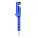 Phone Holder Pens Carbon Ballpoint Pencils Office School Stationery (Blue) Newly