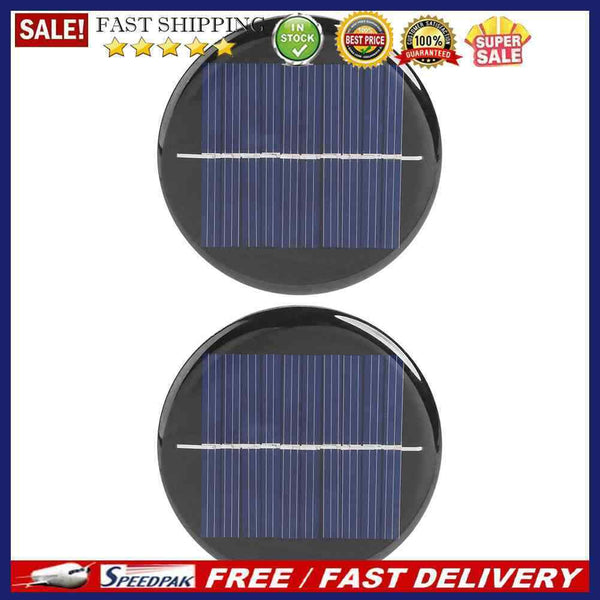 1/2pcs Solar Panel 0.28W 5V DIY Battery Cell Charger Portable Solar System Bo