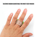 Portable Electronic Finger Counter Ring Digit Row Tally Stitch Marker Pedometer
