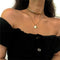 Women Beach Jewelry Bohemian Cowry Seashell Pendant Multilayer Shell Necklace