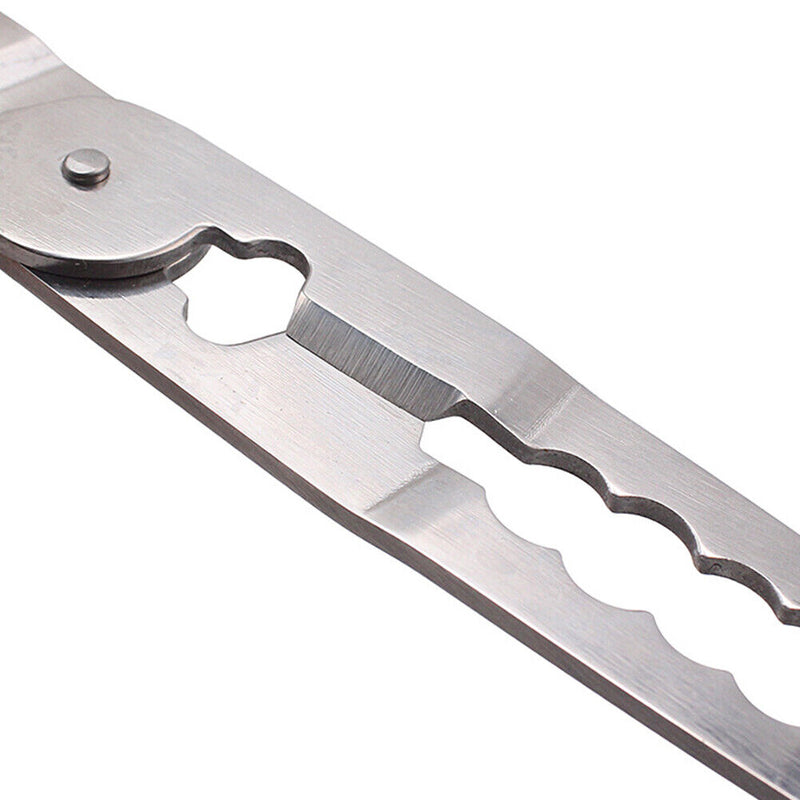 Fish Crab Grabbing Clamp Portable Fishing Plier Scissors Fishing Accessorie