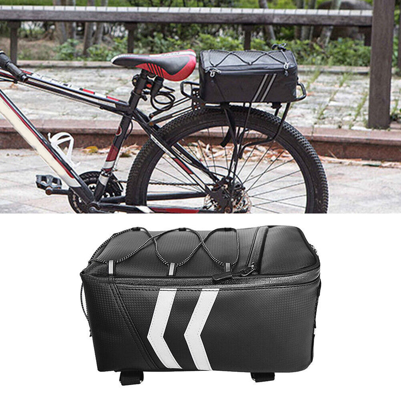 Motorcycle Backseat Storage Bags Electric Bike Rear Rack Tools Organizer Bag