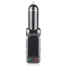 Bluetooth-compatible Car Charger FM Transmitter Hands Free MP3 USB Music Player