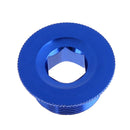 Bike Crank Arm Crankset Bottom BB Axle Allen Bolt Screw for SHIMANO Blue Newly