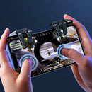 1 Pair 6 Finger Game Controller Gaming Aim Shooting Triggers Button for PUBG